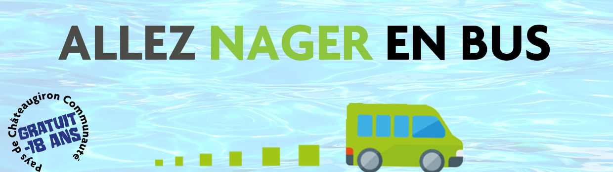 Bandeau de la page 'Le transport à la demande vers l’espace aquatique Inoxia